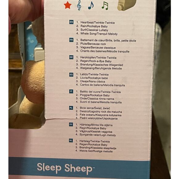 NEW NIB Cloud B Sleep Sheep On the Go Sound Machine Travel Lullabies White Noise - Picture 3 of 8